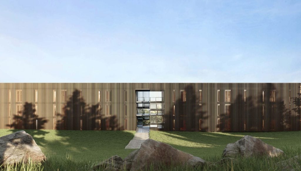 Visualization of the accommodation facilities at Lleida-Alguaire for BAA Training students