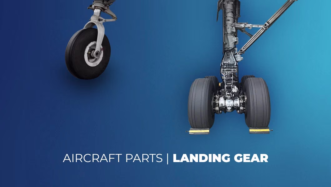 Aircraft landing gear of Cessna 172S and Airbus A320
