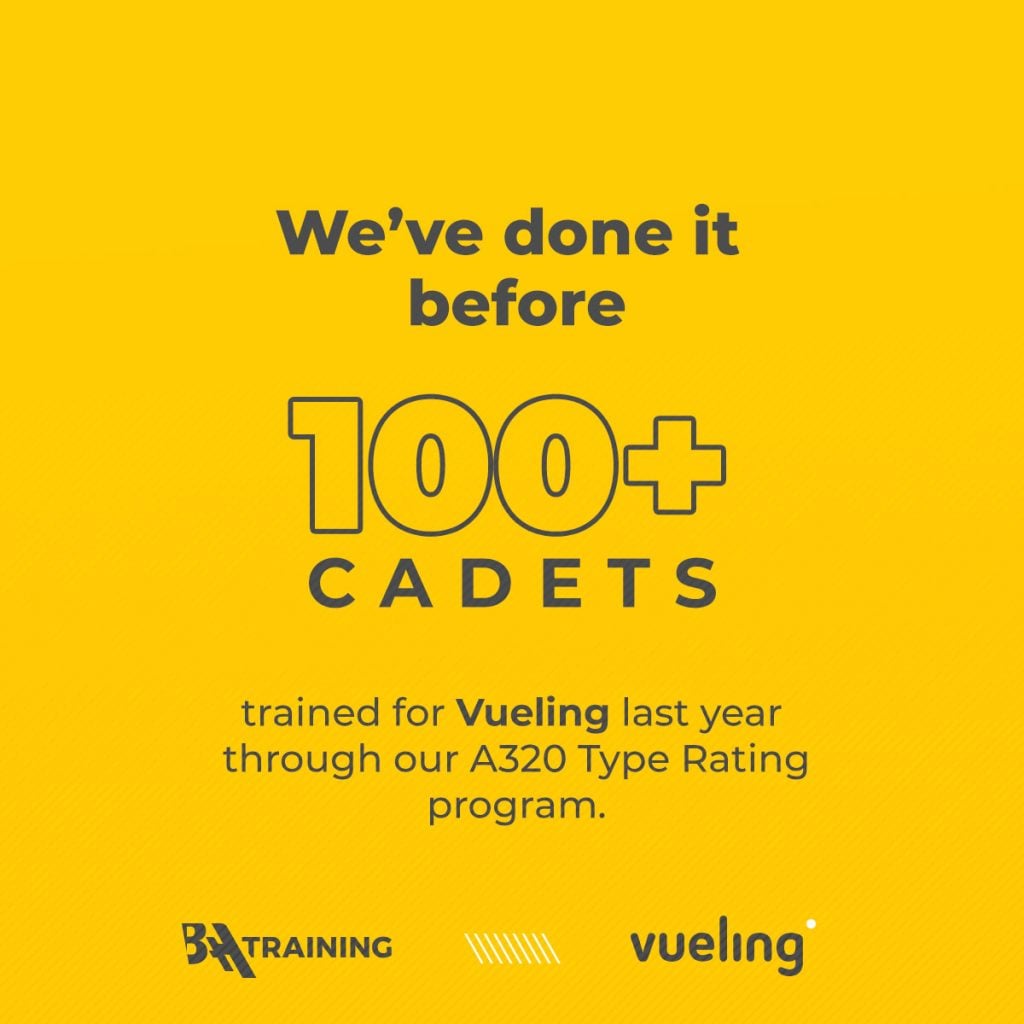BAA Training Type Rating training for Vueling