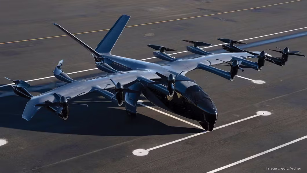 eVTOL Midnight d’Archer