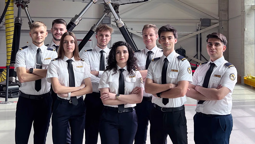 Élèves du programme cadets Pilot Runway MPL