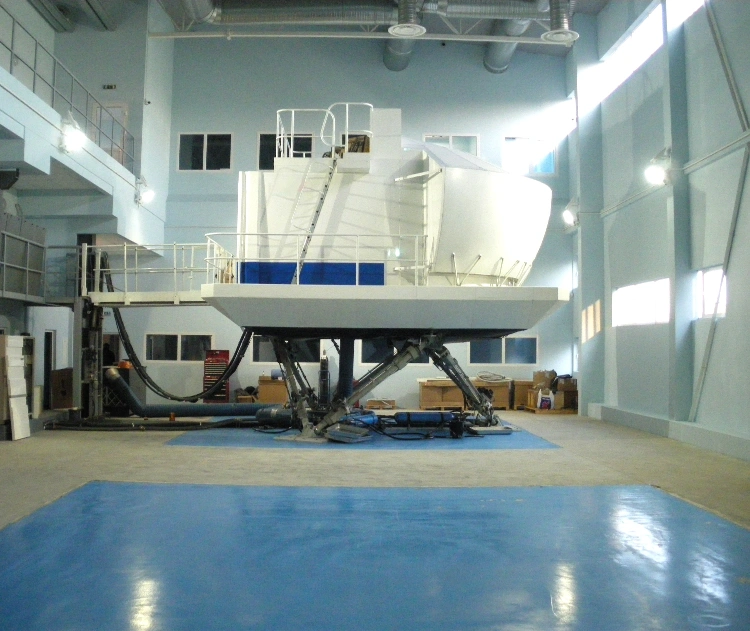B737CL full flight simulator at BAA Training
