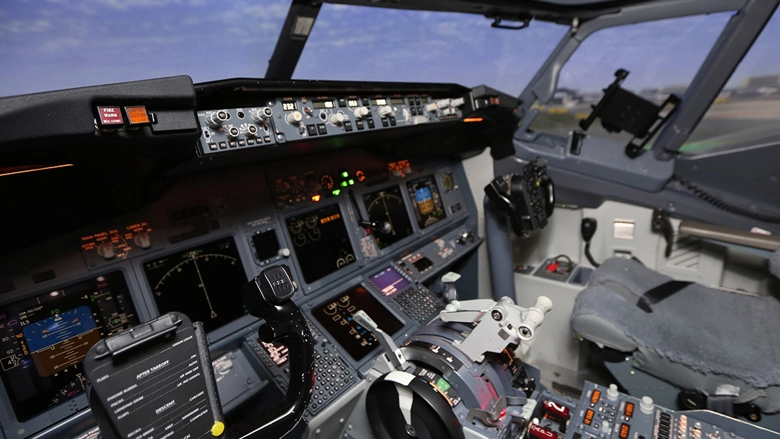 FFS cockpit at BAA Training