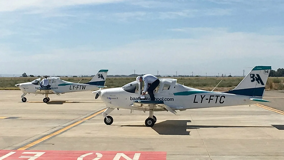 BAA Training plane fleet Cessna