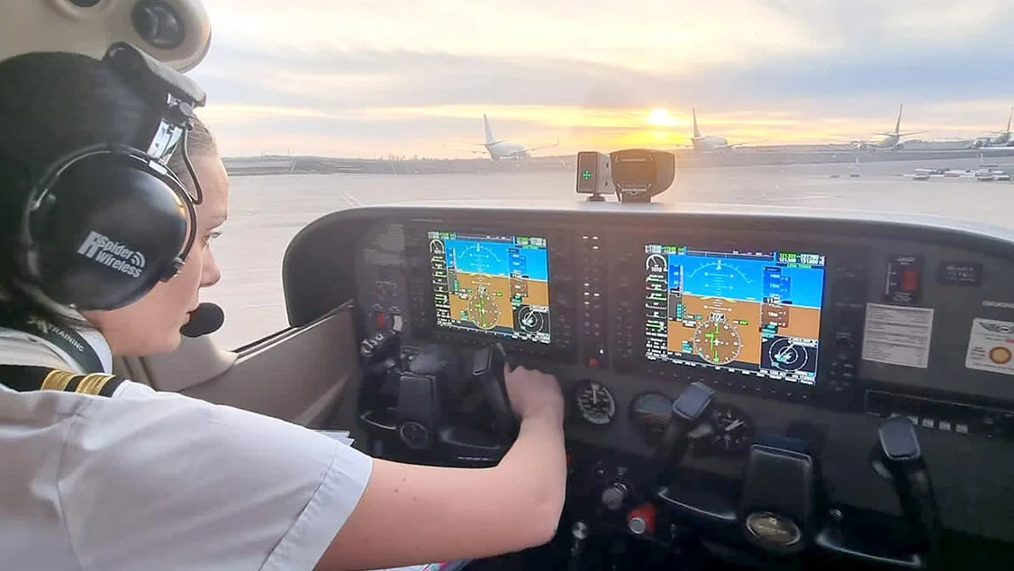 BAA Training student flight preparation