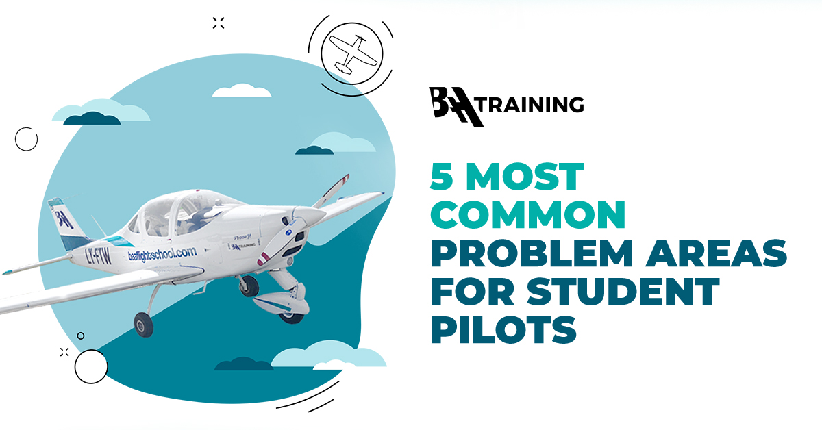 5 most common problems for student pilots