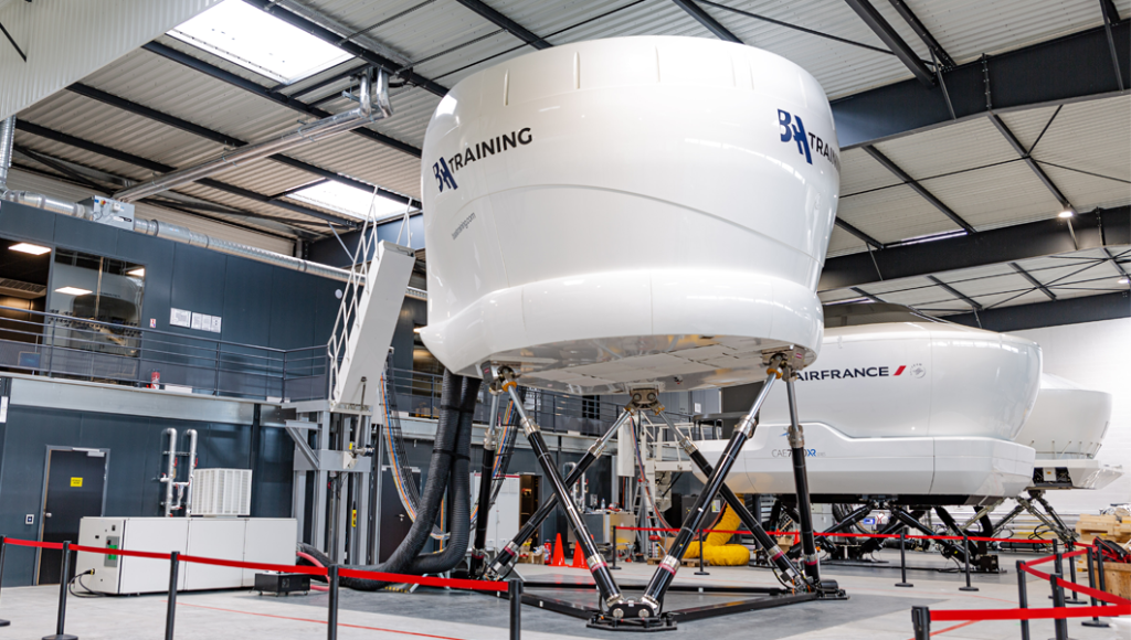 BAA Training's Boeing B737 NG full flight simulator.