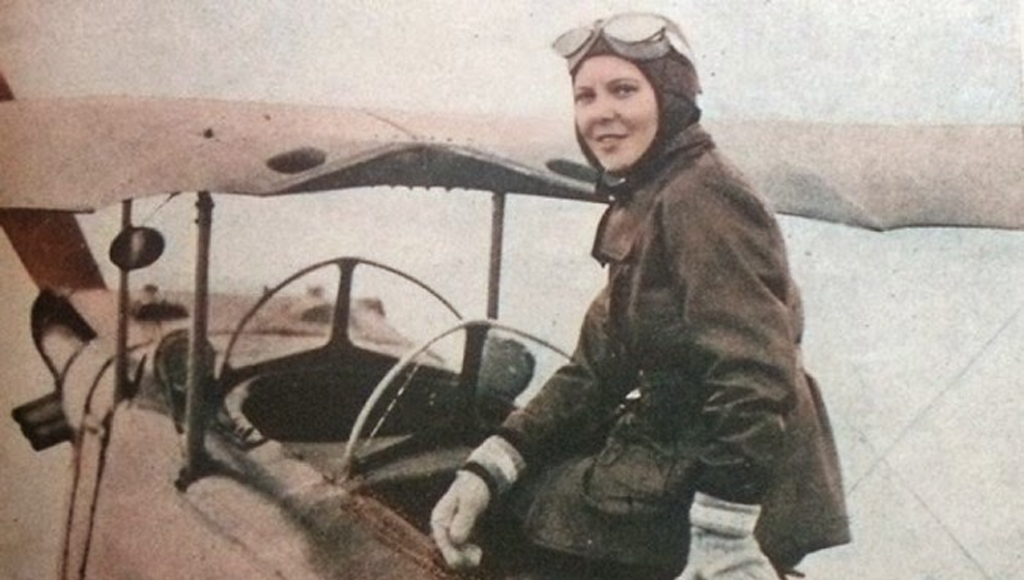 World's first female fighter pilot