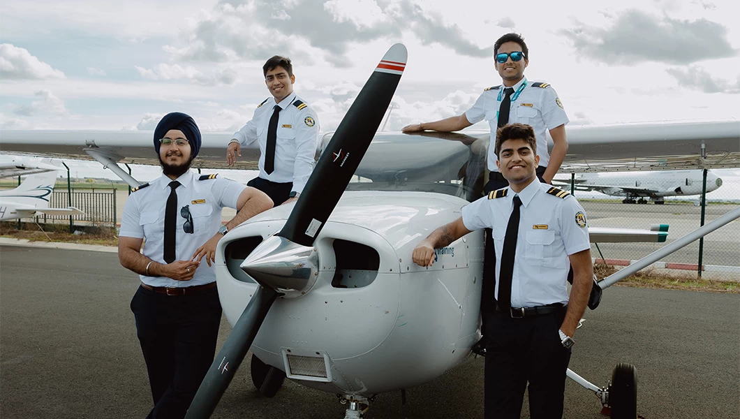 Indian Cadets at BAA Training