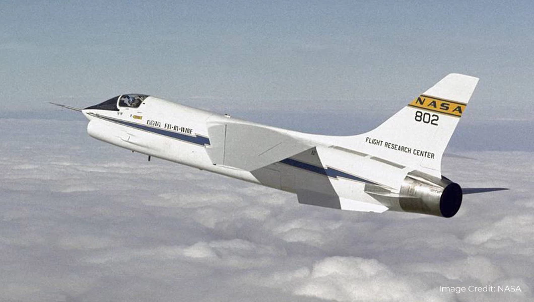 A 1972 Vought F-8 Crusader